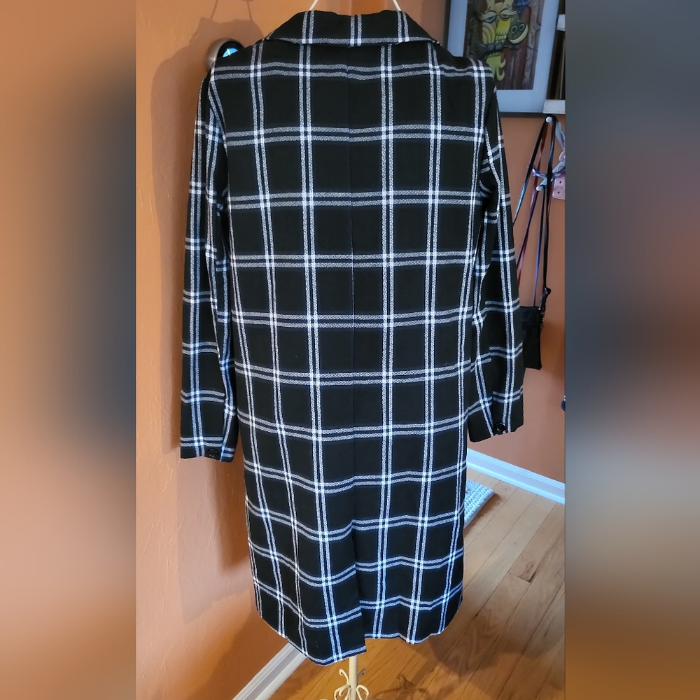 Collared striped jacket - Picture 2 of 5